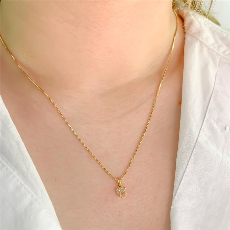 GARGANTILHA CORAÇÃO/6MM