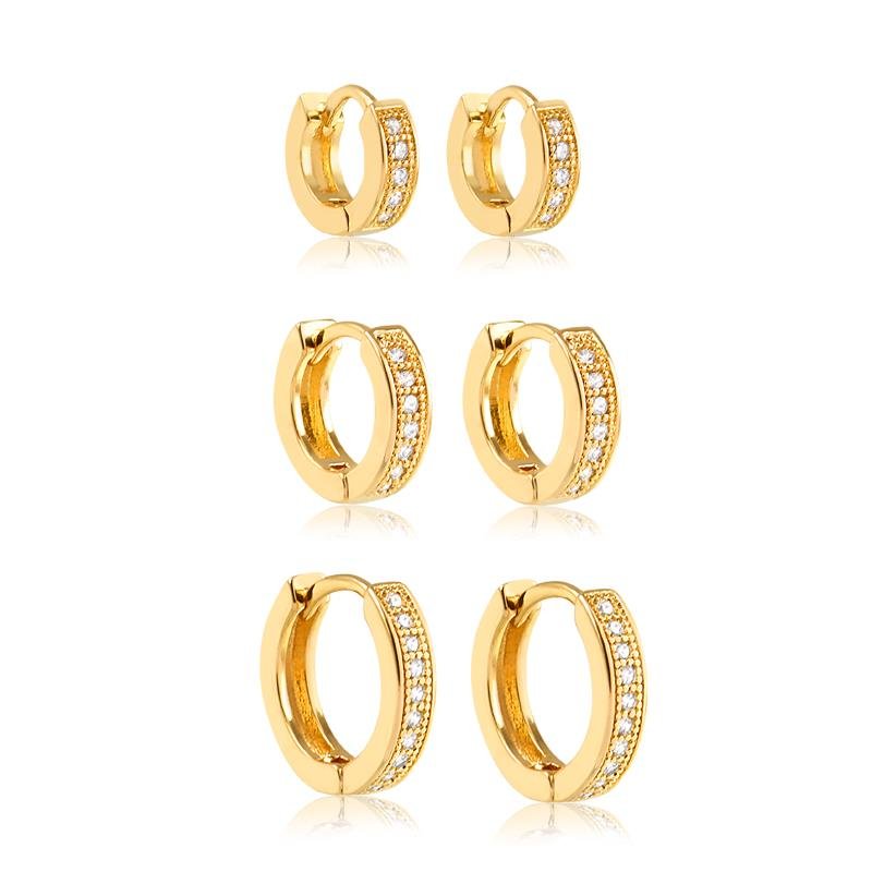 KIT DE ARGOLAS CRAVEJADA - CRISTAL