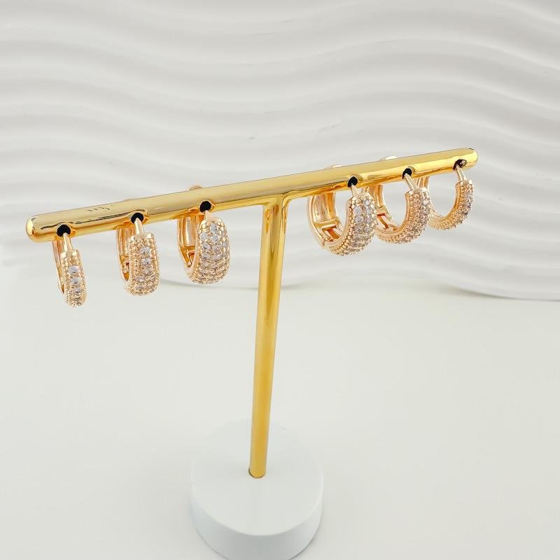 KIT TRIO DE ARGOLA GOTA