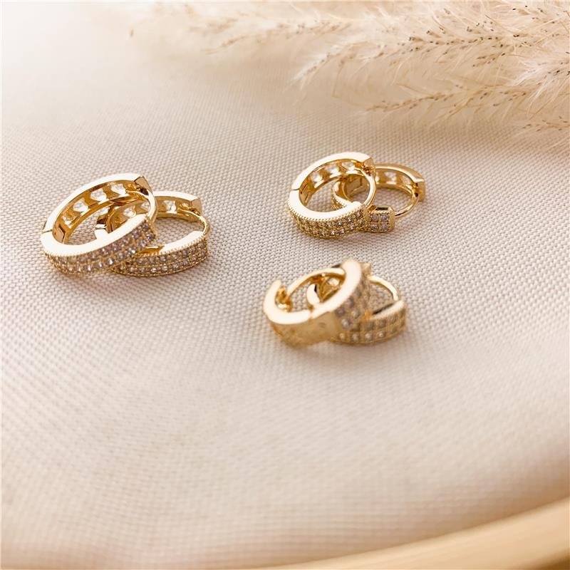 KIT DE ARGOLAS CRAVEJADA - CRISTAL