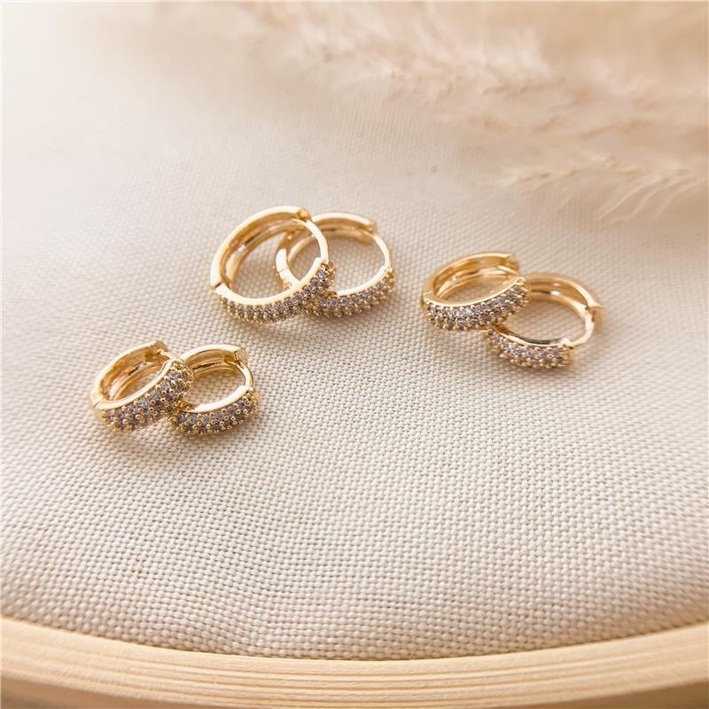 KIT DE ARGOLAS CRAVEJADA - CRISTAL