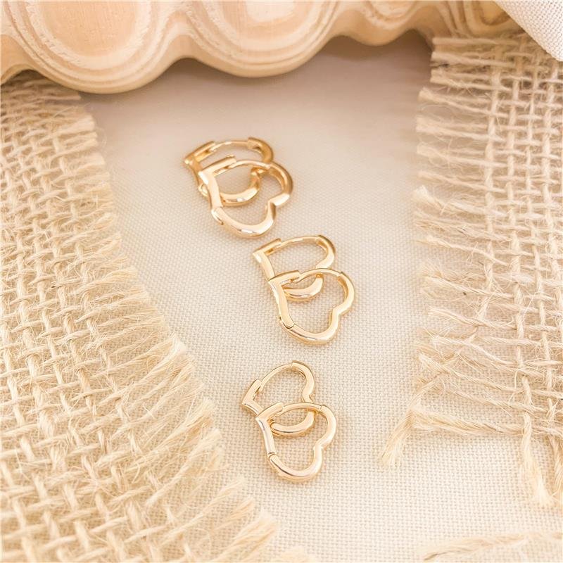 KIT DE ARGOLAS CORAÇÃO