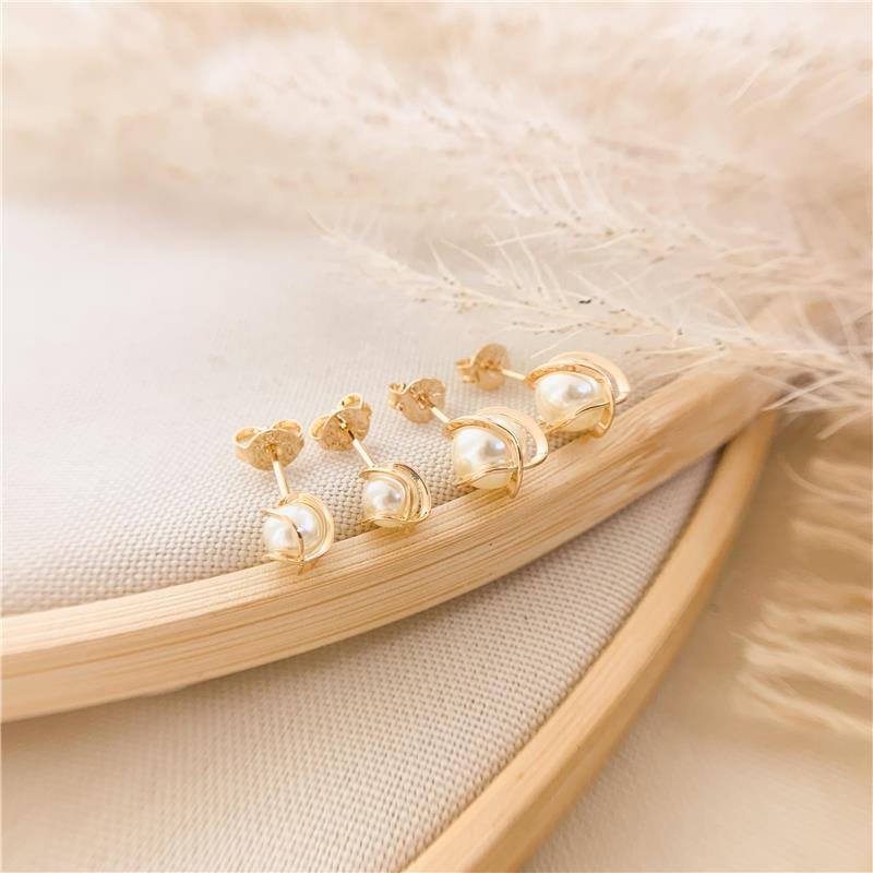 KIT DE BRINCOS PÉROLA 