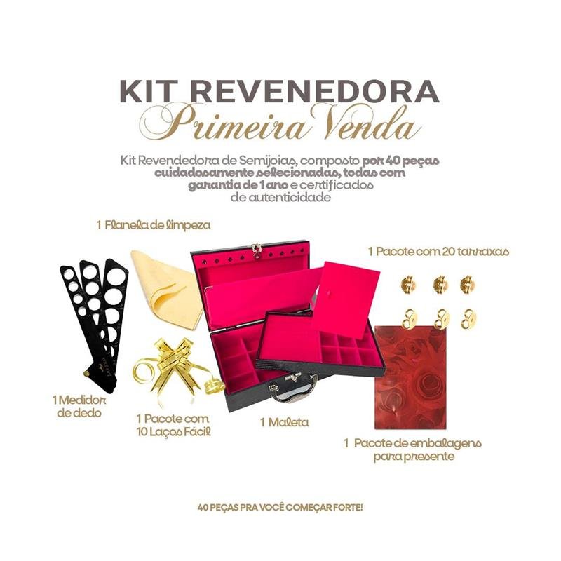 KIT REVENDEDORA PRIMEIRA VENDA – 40 PEÇAS PRA VOCÊ COMEÇAR FORTE