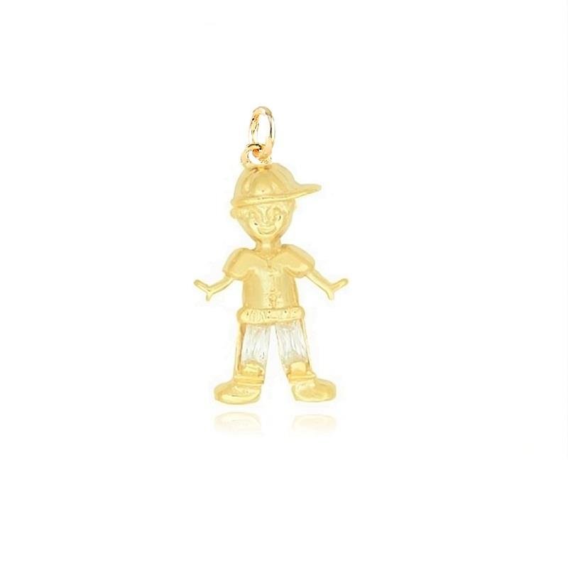 PINGENTE MENINO - CRISTAL