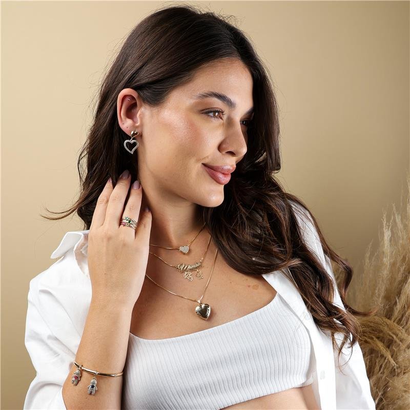 PINGENTE MENINO CRAVEJADO