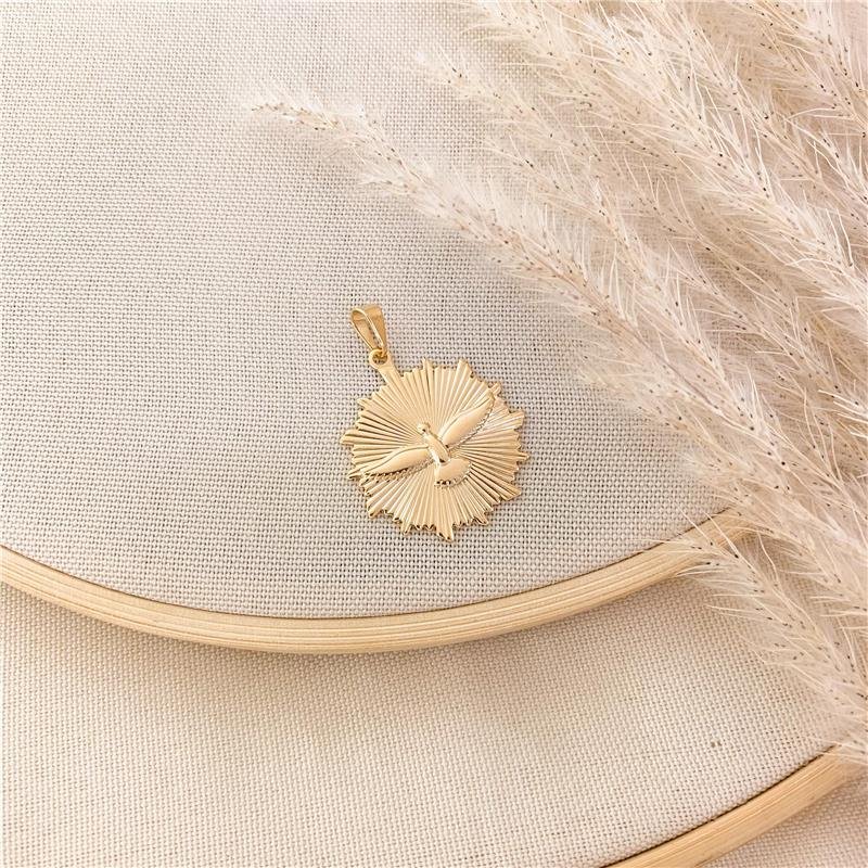 PINGENTE REDONDO ESPÍRITO SANTO