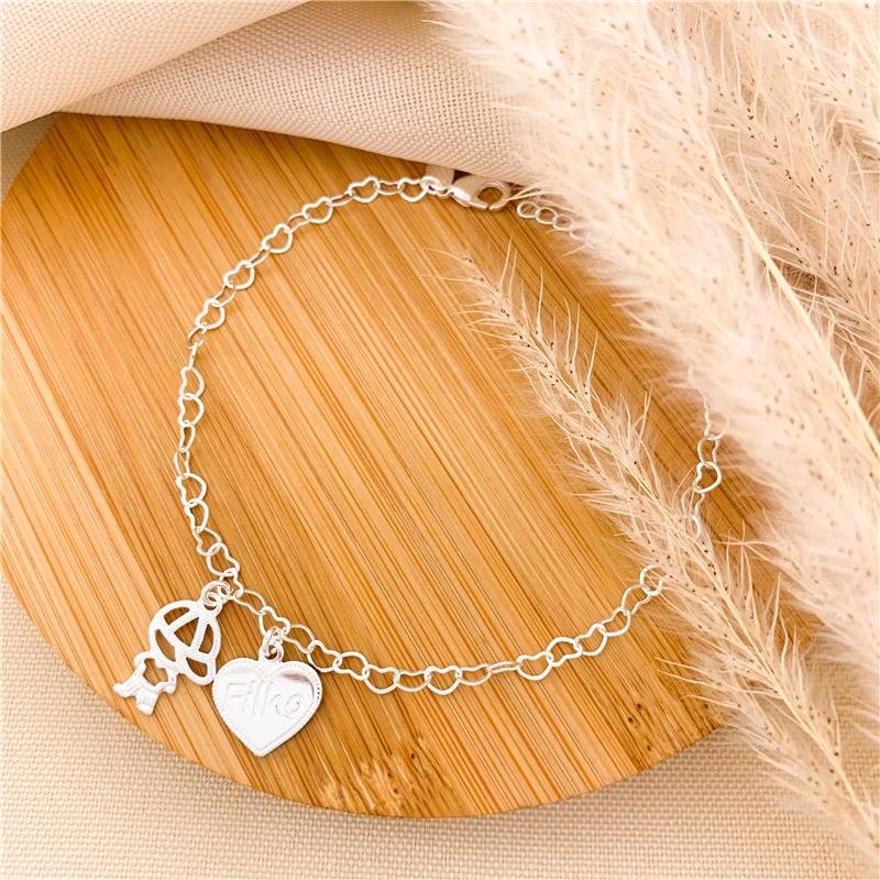 PULSEIRA CORAÇÃO MENINO