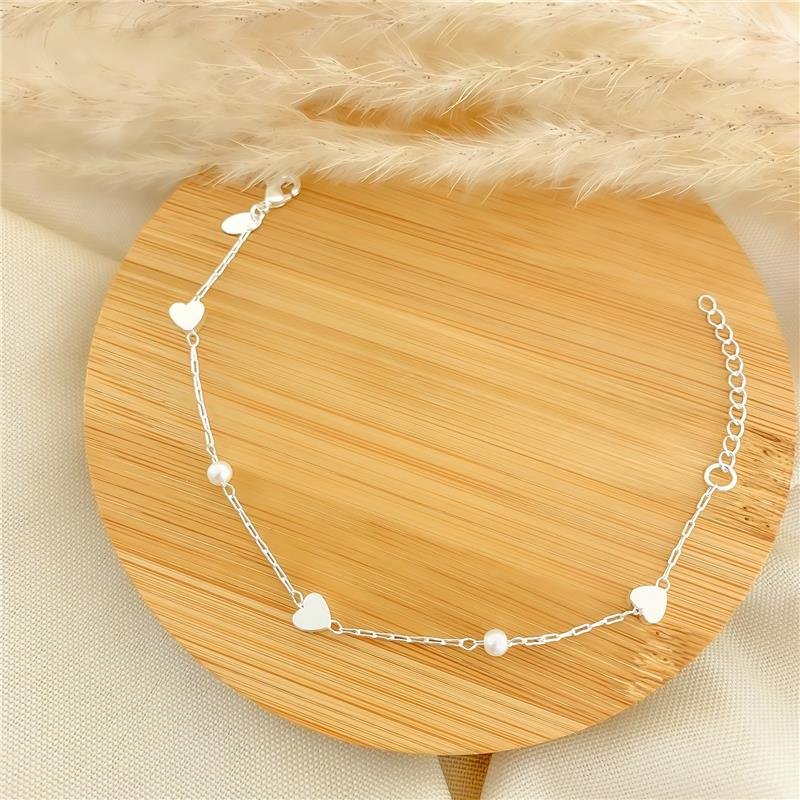 PULSEIRA CORAÇÃO PÉROLA