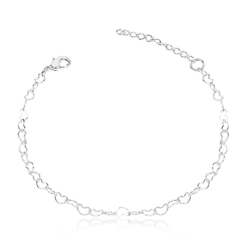 PULSEIRA DELICADA CORAÇÃO 3MM