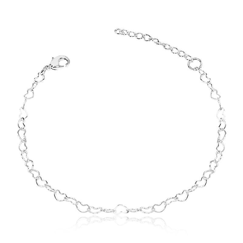 PULSEIRA DELICADA CORAÇÃO/4MM