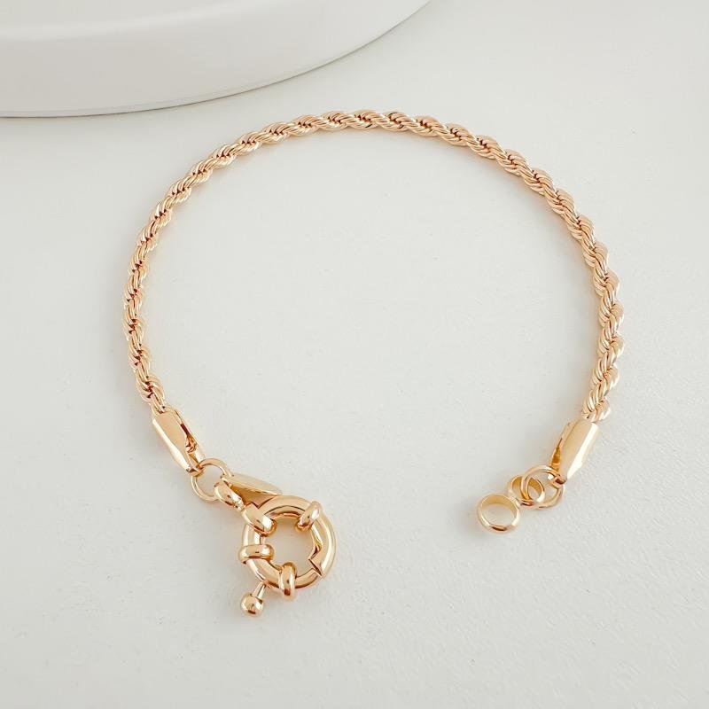 PULSEIRA CORDÃO BAIANO FECHO BÓIA/3MM
