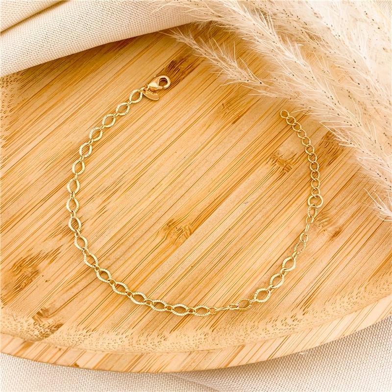 PULSEIRA DELICADA ELOS TRABALHADO