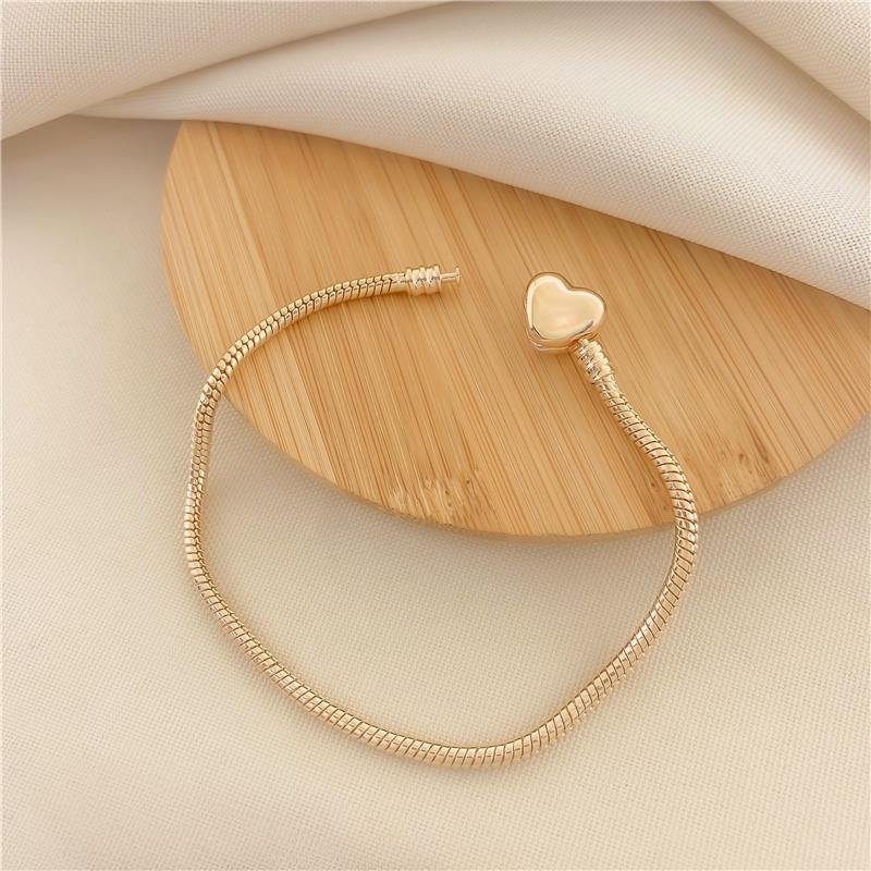 PULSEIRA BERLOQUE COM FECHO CORAÇÃO/18CM