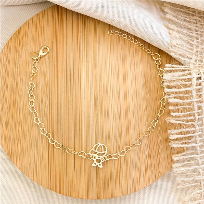 PULSEIRA ELOS CORAÇÃO UM MENINO