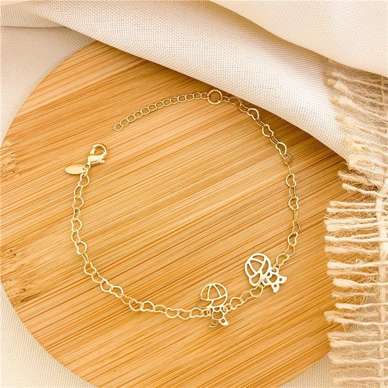 PULSEIRA ELOS CORAÇÃO DOIS MENINOS