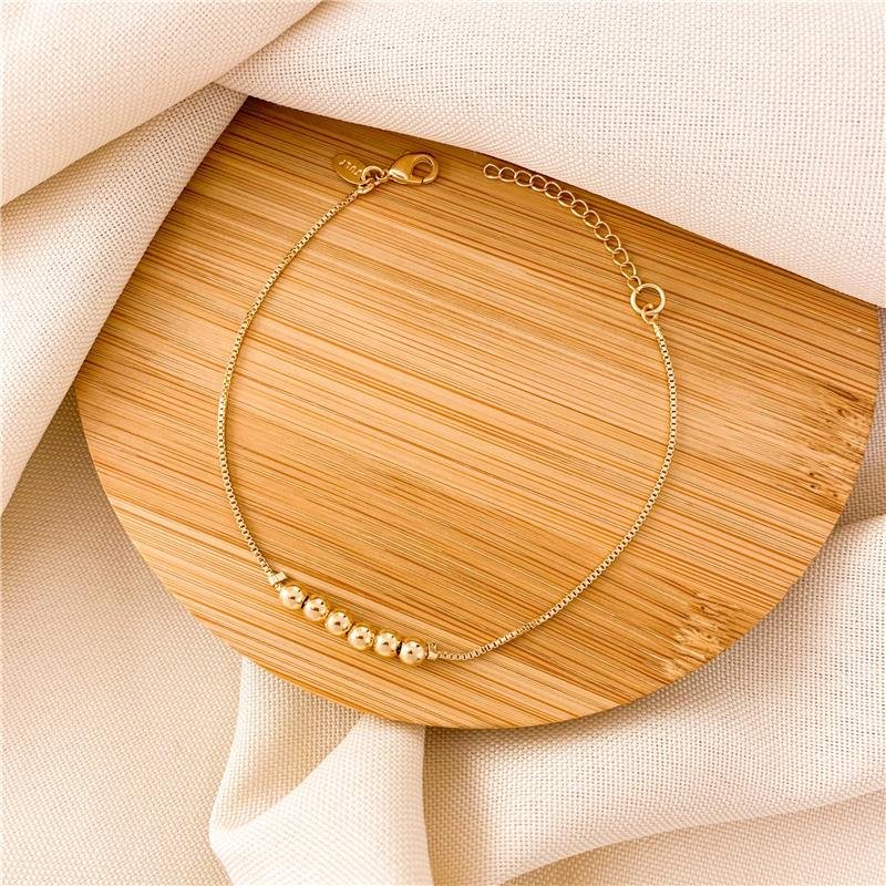 PULSEIRA VENEZIANA BOLINHA LISA