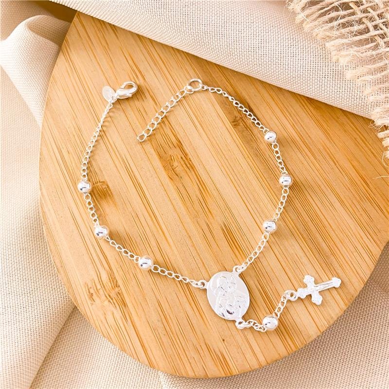 PULSEIRA DELICADA ROSÁRIO SAGRADO CORAÇÃO