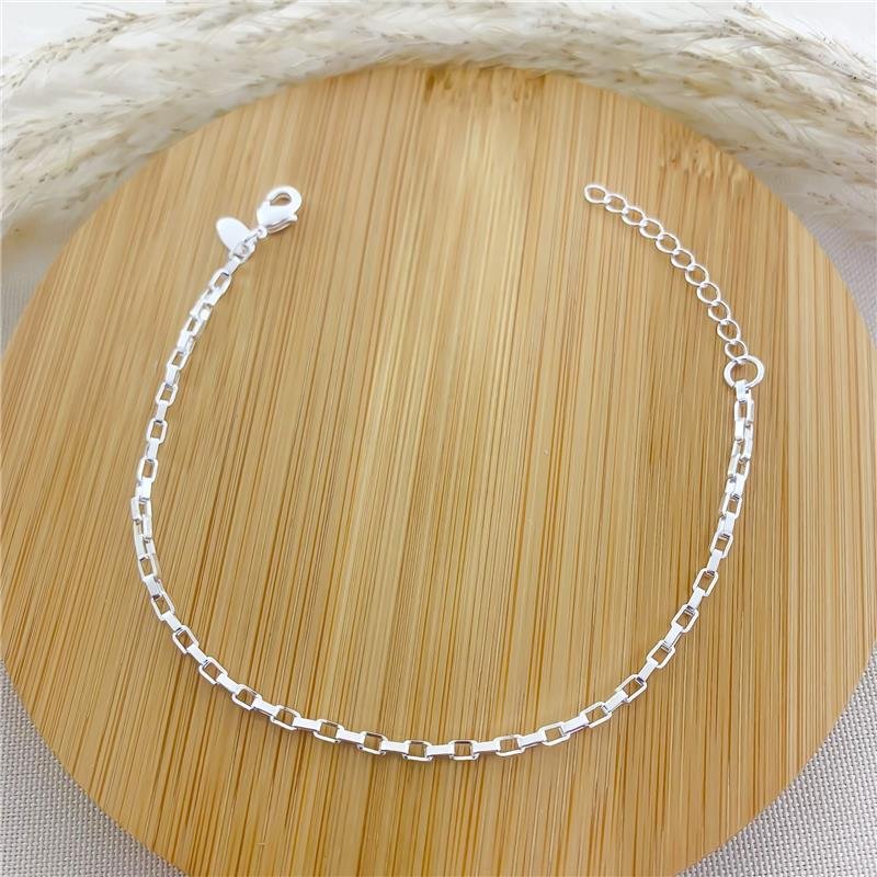 PULSEIRA ELOS BANHADO A PRATA