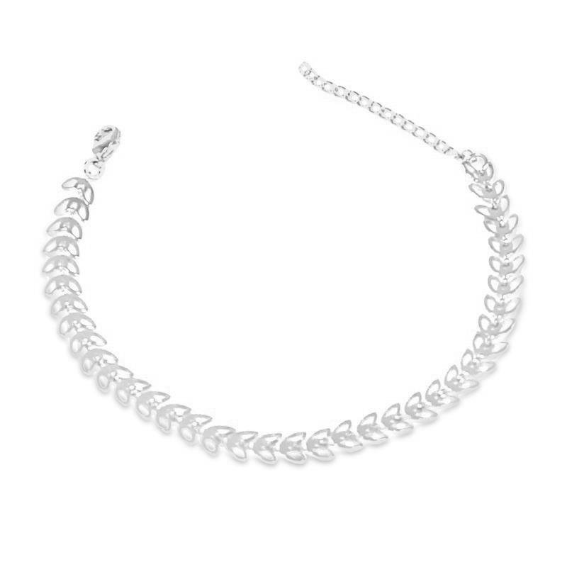 PULSEIRA ESPINHA BANHADO A PRATA