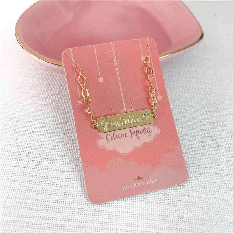 PULSEIRA INFANTIL GRATIDÃO