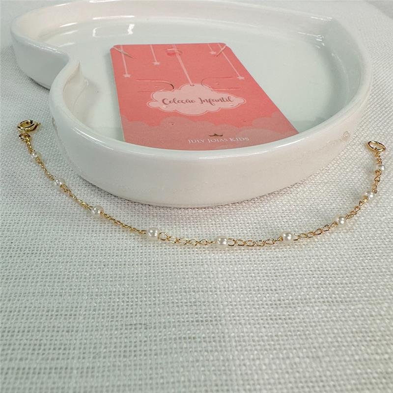 PULSEIRA INFANTIL PEROLINHA/2MM