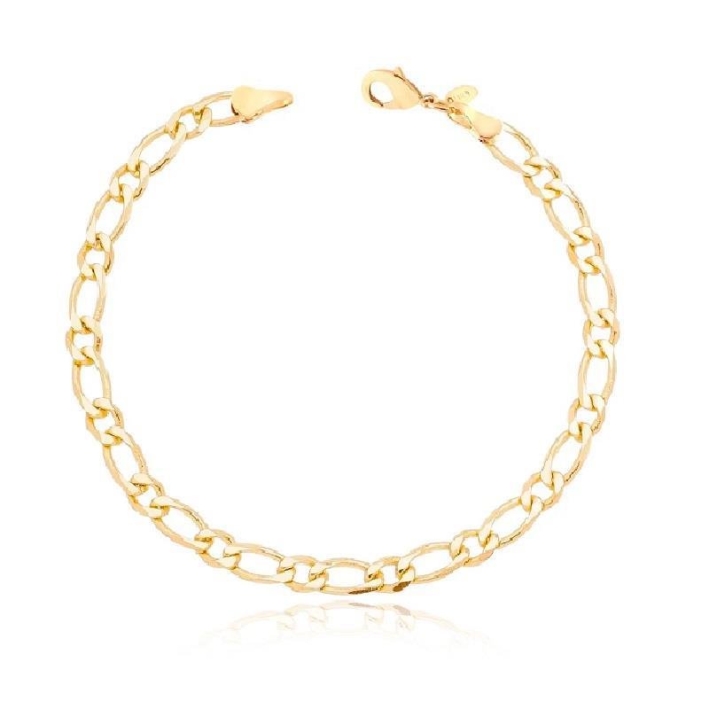 PULSEIRA MASCULINA ELOS GROUMET/21CM-3MM