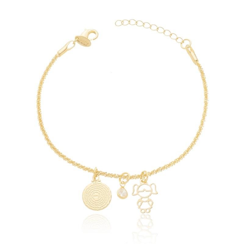 PULSEIRA FIO MEDUSA MENINA