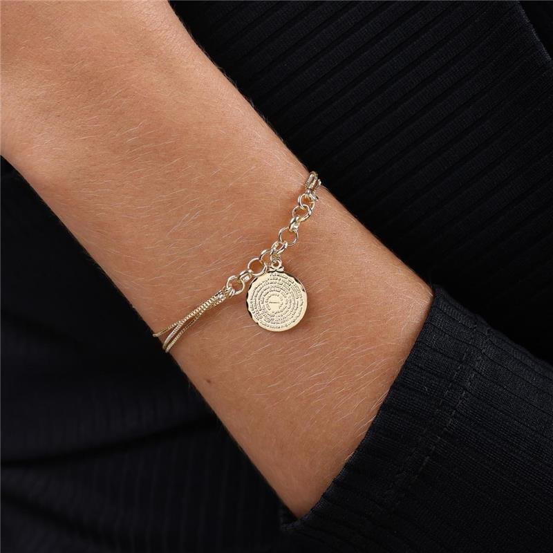 PULSEIRA ELOS MEDALHA PAI NOSSO
