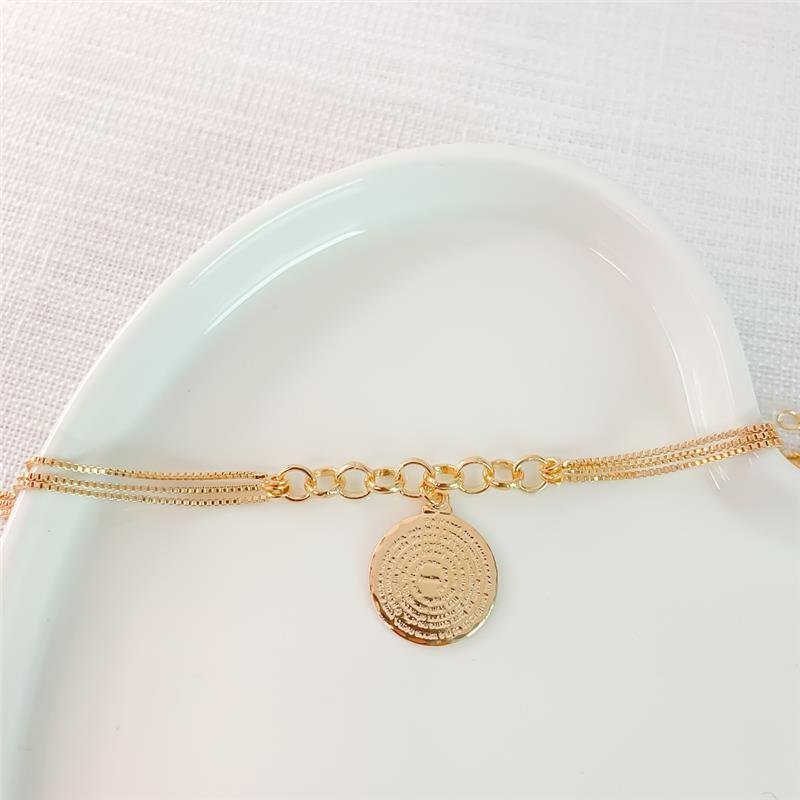 PULSEIRA ELOS MEDALHA PAI NOSSO