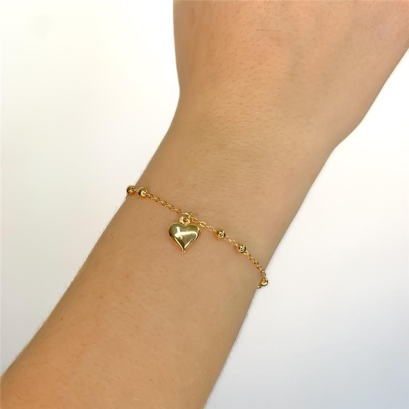 PULSEIRA BOLINHA CORAÇÃO