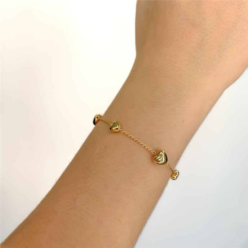 PULSEIRA CORAÇÕES LISO