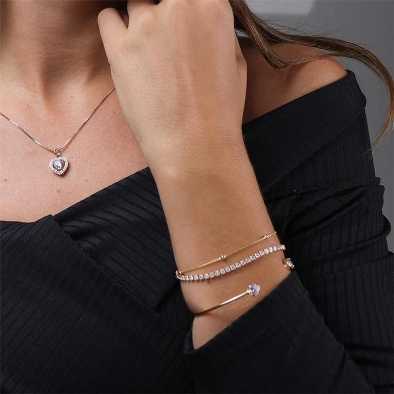 PULSEIRA RIVIERA EM ZIRCÔNIA