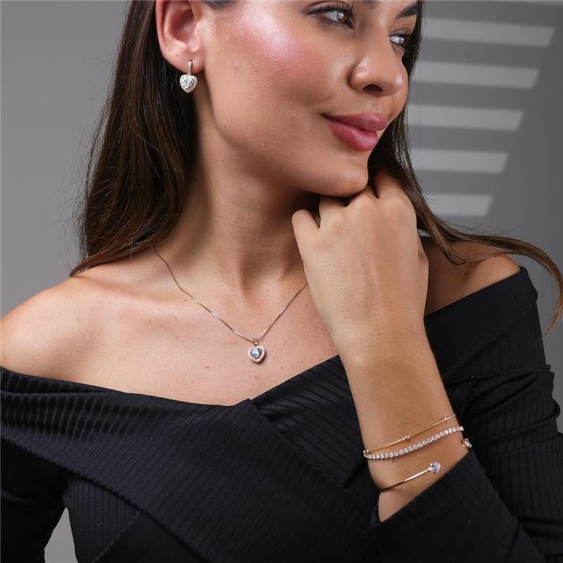 PULSEIRA RIVIERA EM ZIRCÔNIA