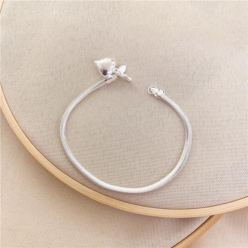 PULSEIRA FIO ALEMÃO CORAÇÃO