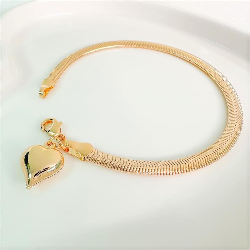 PULSEIRA FIO ALEMÃO CORAÇÃO