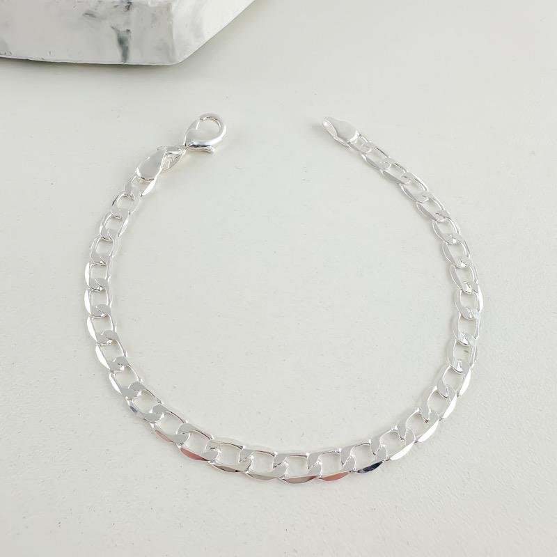 PULSEIRA ELOS IGUAIS ACHATADO/18CM