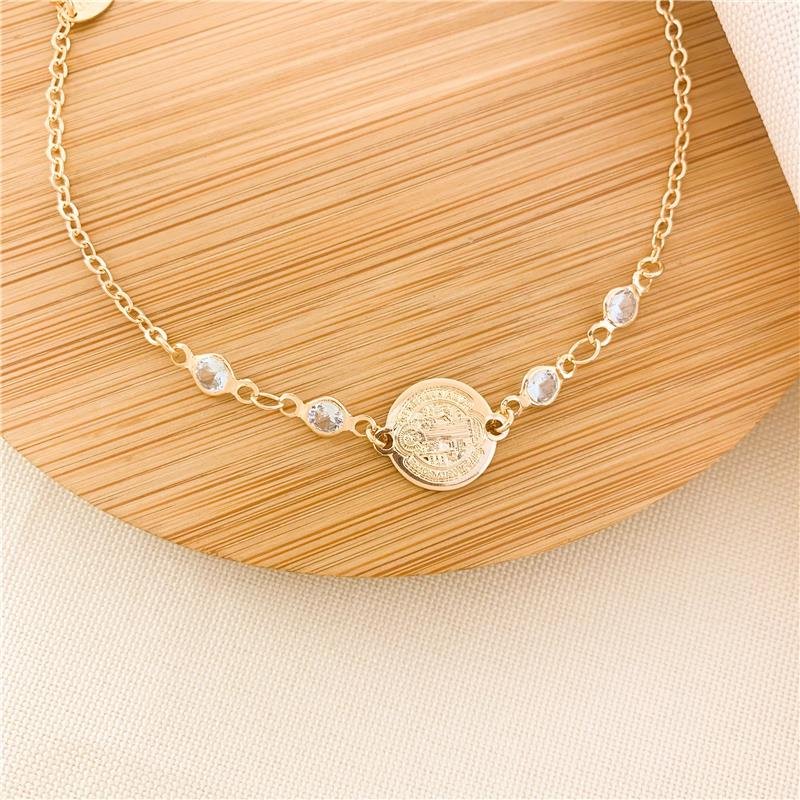 PULSEIRA ELOS MEDALHA SÃO BENTO
