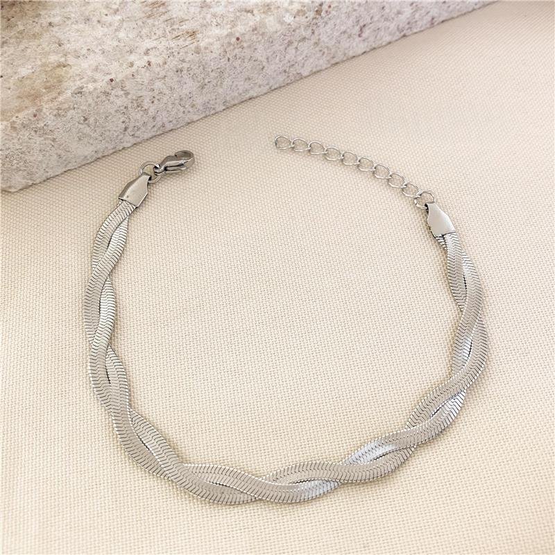 PULSEIRA FITA DOIS FIOS TORCIDO