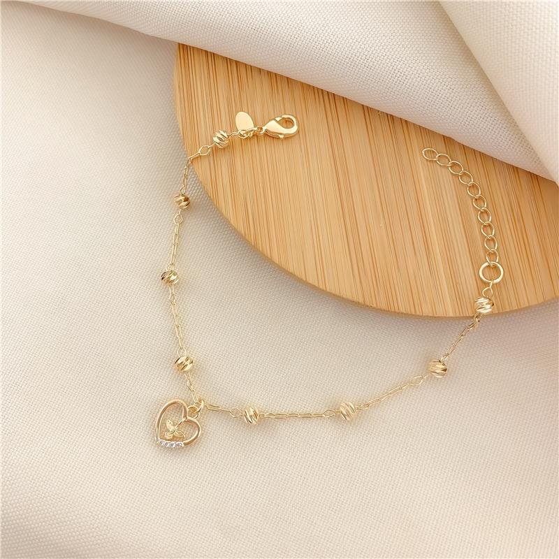 PULSEIRA ELOS BOLINHA TRABALHADA ESPÍRITO SANTO - CRISTAL