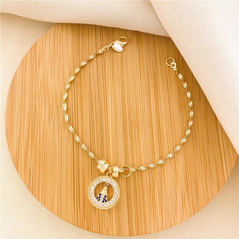 PULSEIRA TORCIDA NOSSA SENHORA - AZUL