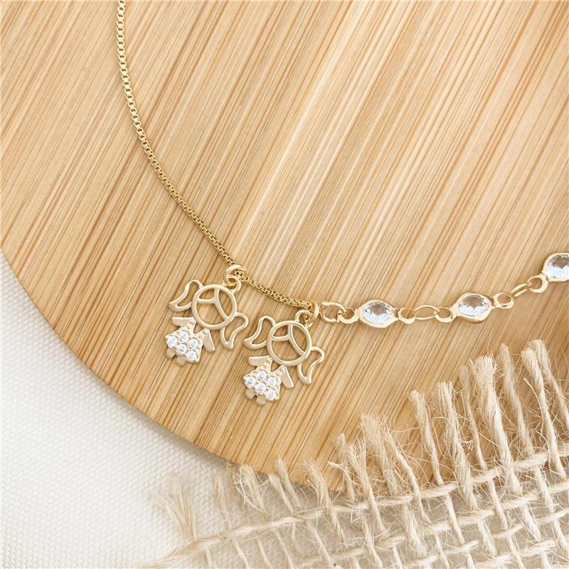 PULSEIRA PEDRINHAS DUAS MENINAS