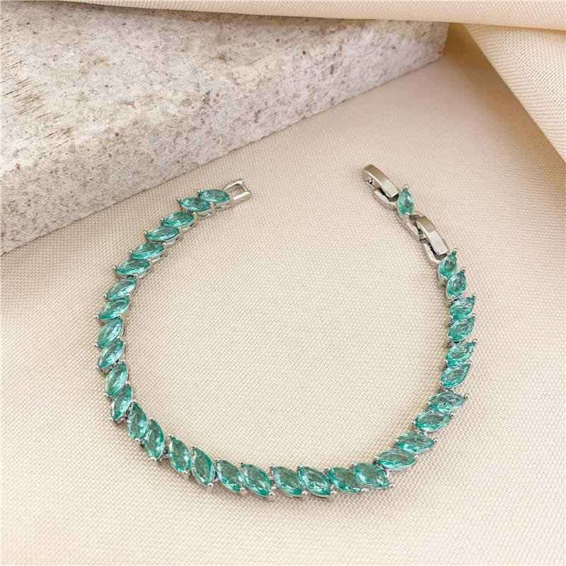 PULSEIRA RIVIERA NAVETE DUPLA REGULÁVEL - VERDE CLARO