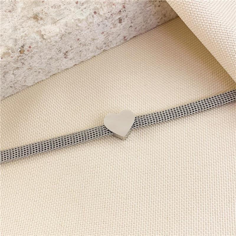 PULSEIRA FITA TELA CORAÇÃO