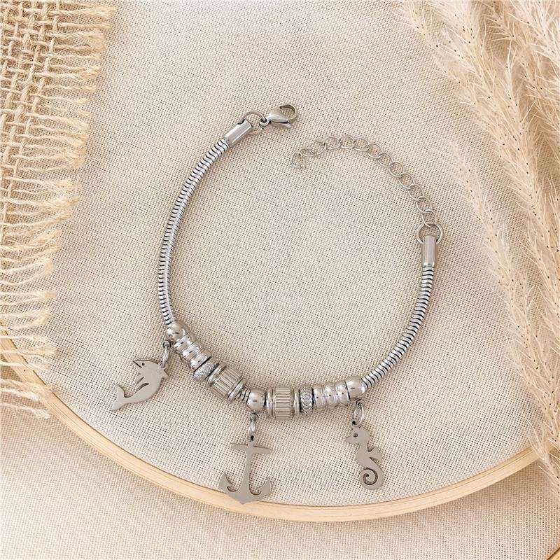 PULSEIRA FIO COBRA BERLOQUES FUNDO DO MAR