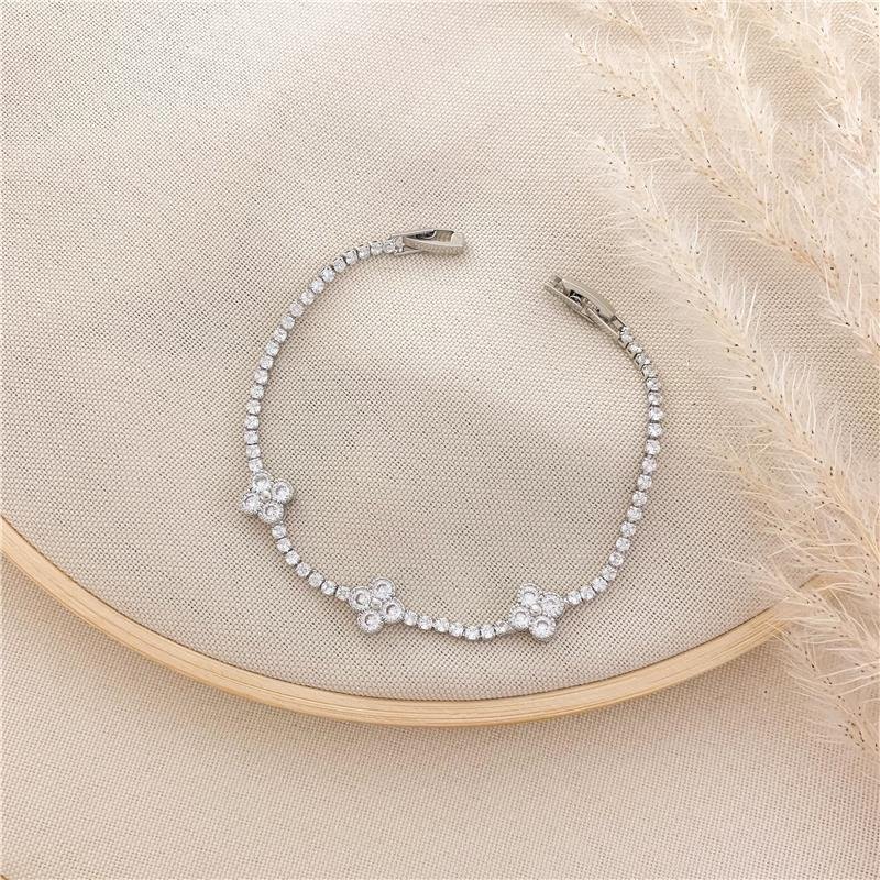PULSEIRA RIVIERA TREVO - CRISTAL