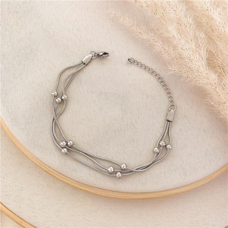PULSEIRA TRÊS FIOS RABO DE RATO BOLINHA