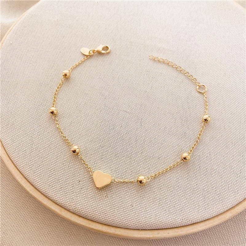PULSEIRA ELOS BOLINHA CORAÇÃO
