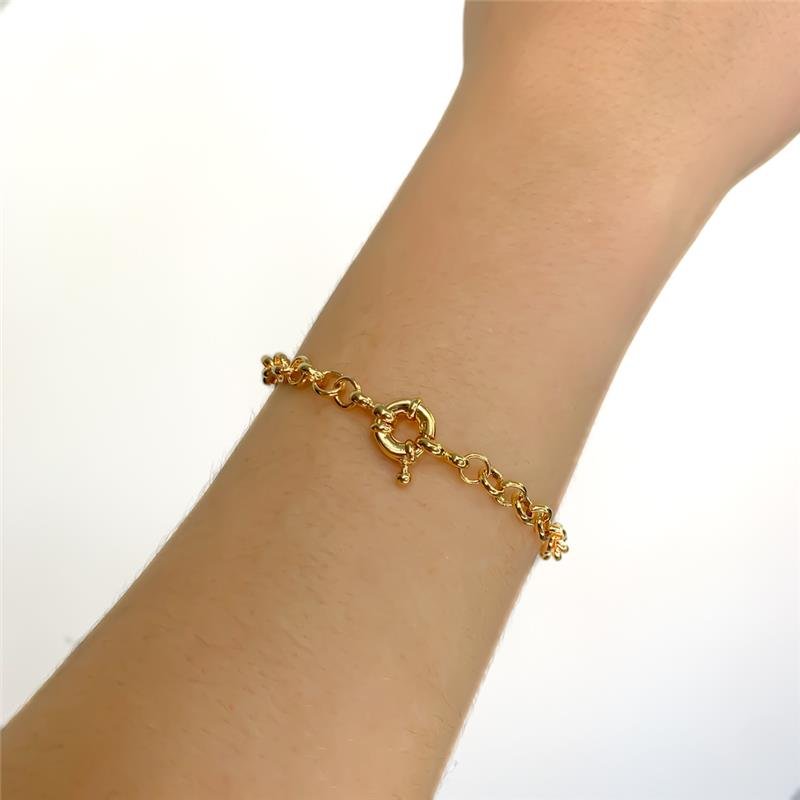 PULSEIRA ELOS PORTUGUÊS FECHO BÓIA/5MM