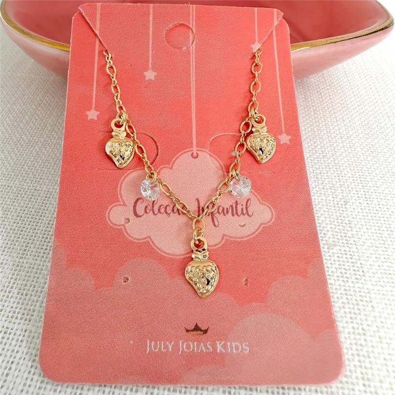 PULSEIRA INFANTIL MORANGUINHO